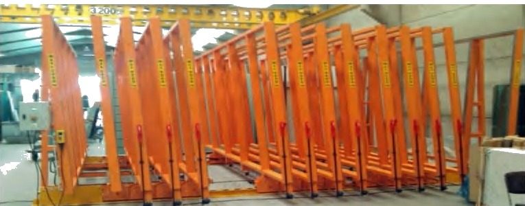 Electric Side-Shifting Vertical Sheet Rack