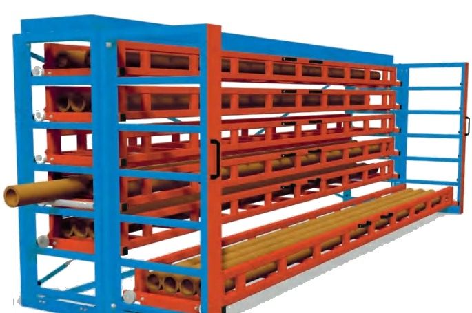Drawer Profile Rack with Doors