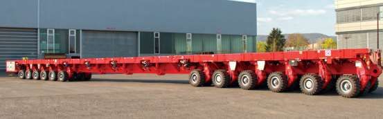 SPMT – 60T — Kendinden Tahrikli Modüler Taşıyıcı